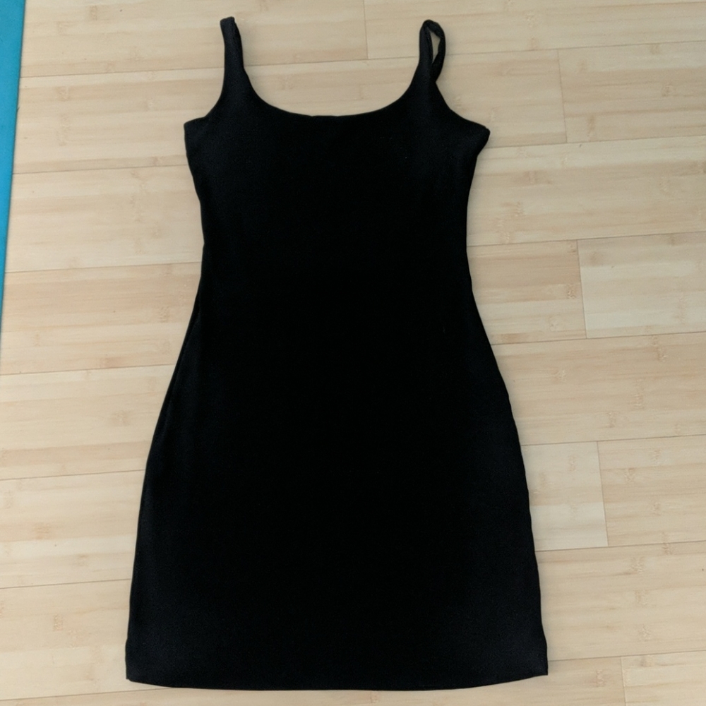Black susana monaco dress